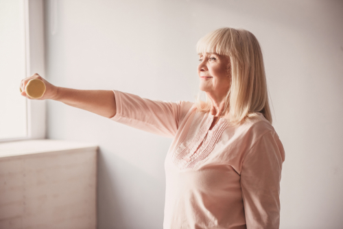 woman in phisiotherapy